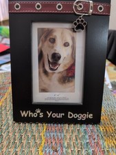 Pet photo picture frame doggie dog 4x6
