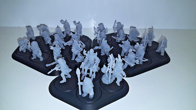 Ewok Slingers Miniaturen für Star Wars Legion/Dioramas (3d druck, unbemalt)