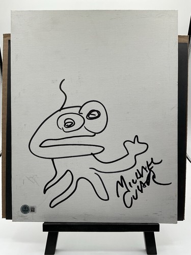 Smiling Friends Skizze Michael Cusack signed Sketch BAS Pim Sketch Pim Autogramm