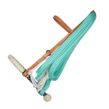 Breaking Hackamore Turquoise Reins Cowboy Braided Bosal