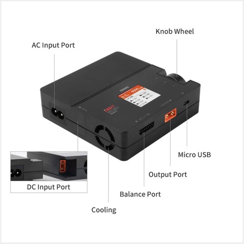 ISDT LiPO Battery Balance Charger 608 AC 50W / DC 200W 8A Smart LiPO LOCAL AU - Picture 2 of 7