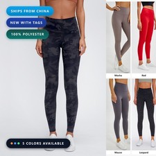Wide Band Seamless Sports Leggings High Waist Workout Yoga Gym