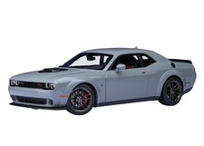 Autoart 1/18 Dodge Challenger R/T Scat Pack Wide Body 2022 Gray Model