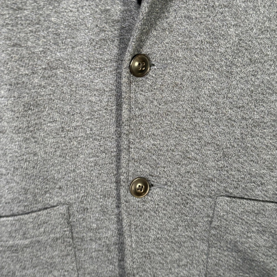 Blazer Faherty Reserve Para Hombres Grande Azul Entrada Blazer Tejido Sin Estructura Informal Foto 3 de 4