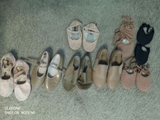 Girls Dance Shoes: Various Styles and Sizes