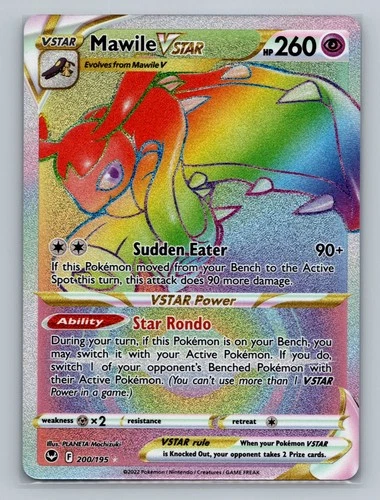 Pokemon SWSH12: Silver Tempest #200/195 Mawile VSTAR (Secret)