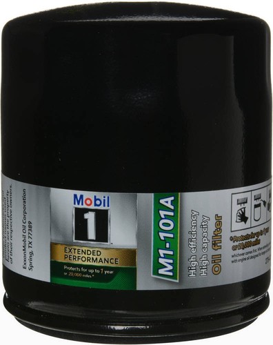 Mobil 1 M1-101A, One Black Steel Mobil 1 Extended Perform Ance Oil Filter M1-101 - Picture 4 of 11