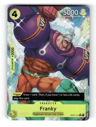 Franky OP07-107 Parallel Rare - 500 Years in the Future