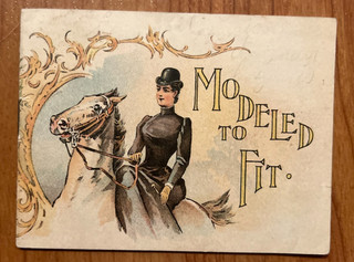 1894 advertising booklet Dr. Warner's Coraline Corsets