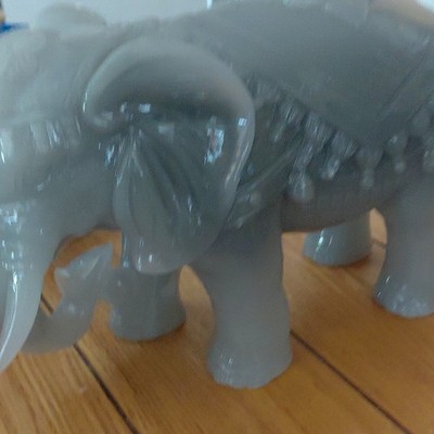 jade elephant.  expensive