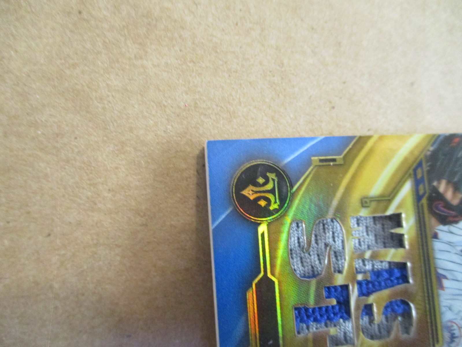 2019 TOPPS TRIPLE THREADS JACOB DEGROM #TTAR-JD4 3 COLOR RELIC PATCH AUTO 2/3 view 12