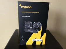 MAONO WM820 Series Wireless Microphone System Black
