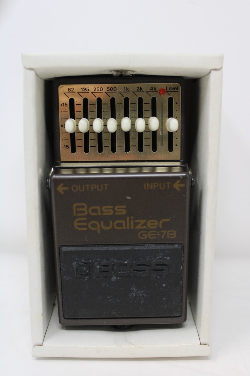 Boss GE-7B Bass Equalizer pedal + Box | eBay