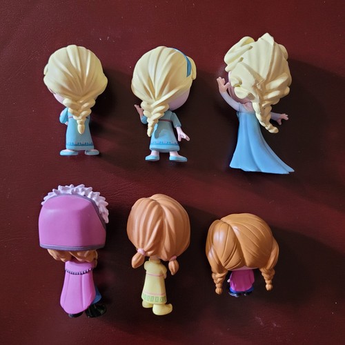 Lot 6 Funko Pop Mystery Minis Disney’s Frozen 2.5-1.5” Young Elsa Anna Figures - Picture 2 of 15