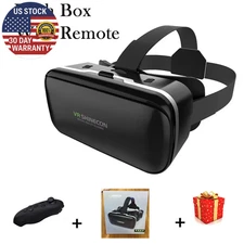 VR Shinecon 10.0 Helmet 3D Glasses Virtual Reality Casque for Smartphone Smart P