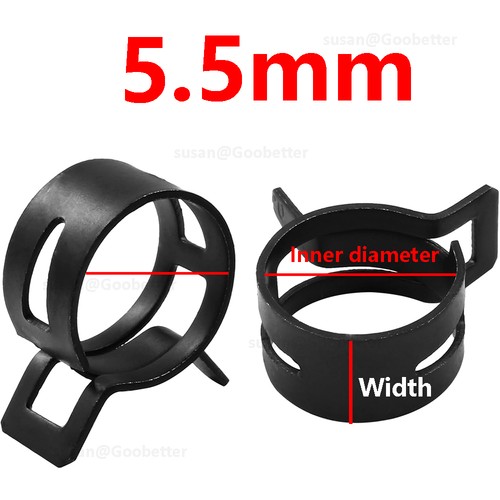 Feder Schlauchschellen Schellen Kraftstoff Luft Gas Wasser Rohr selbstklemmend dichtend 4mm-46mm - Bild 26 von 75