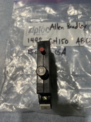 Allen Bradley 1492-CB1 H 150 Circuit Breaker 15 Amp