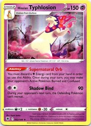 Hisuian Typhlosion 052/189 Holo Rare Astral Radiance