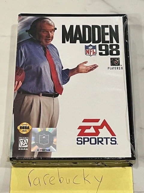 John Madden American Football – Sega Megadrive PAL – FR – Boîtier Abîmé