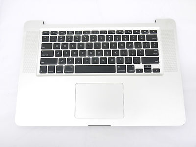 Grade A Keyboard Top Case Trackpad Touchpad for Apple Macbook Pro 15'' A1286 2009
