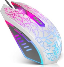 VersionTECH. Wired Gaming Mouse, Ergonomic USB Optical Mouse Mice with Chroma RG