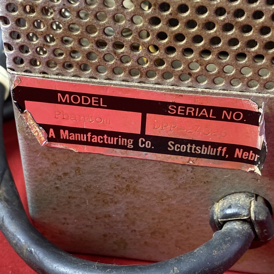 D&A Phantom Linear Tube Amplifier Chassis Untested For Parts No