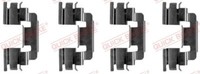 Quick Brake 109-1249 ZubehöRsatz, Scheibenbremsbelag FüR Land Rover