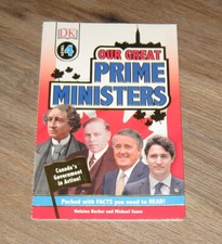 Great Prime Ministers BOOK Brian Mulroney JUSTIN TRUDEAU Sir John A. MacDonald