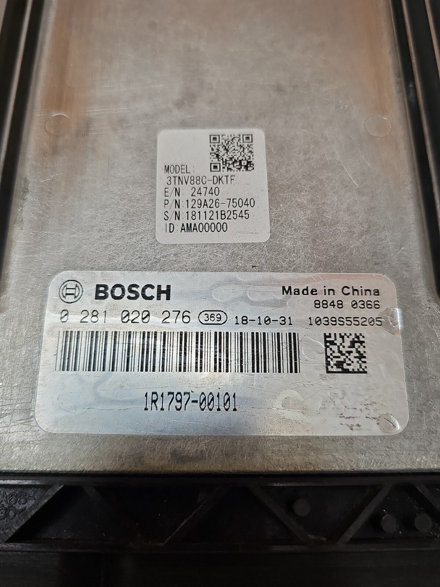 Yanmar 129A26-75040 TYM BOSCH 0281020276 ECU ENGINE CONTROL