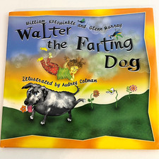 Walter the Farting Dog Hardcover Children’s Book w/DJ 2001 Vintage