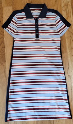 Tory Sport By Tory Burch Striped Performance Dress Size XS Tory Sport By Tory Burch Striped Performance Dress Size XS
