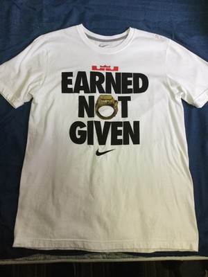 earned not given lebron