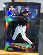 2002 Topps Chrome Baseball JOSE VIZCAINO Refractor Numbered 48/50 Mint 🔥