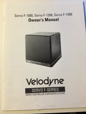velodyne f1000