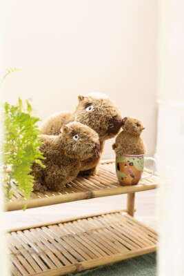 NICI Auswahl Plüsch Capybara Capy-Barbara