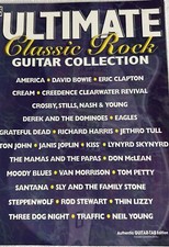 Ultimate Classic Rock Guitar Collection- Authentic Guitar Tab Songbook-GFM0301-
