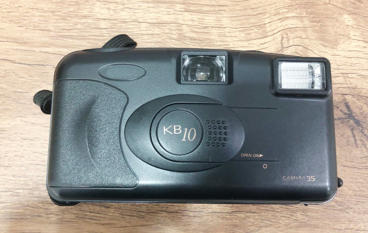 Vintage Kodak KB-10 35mm Point Shoot Film Camera Flash