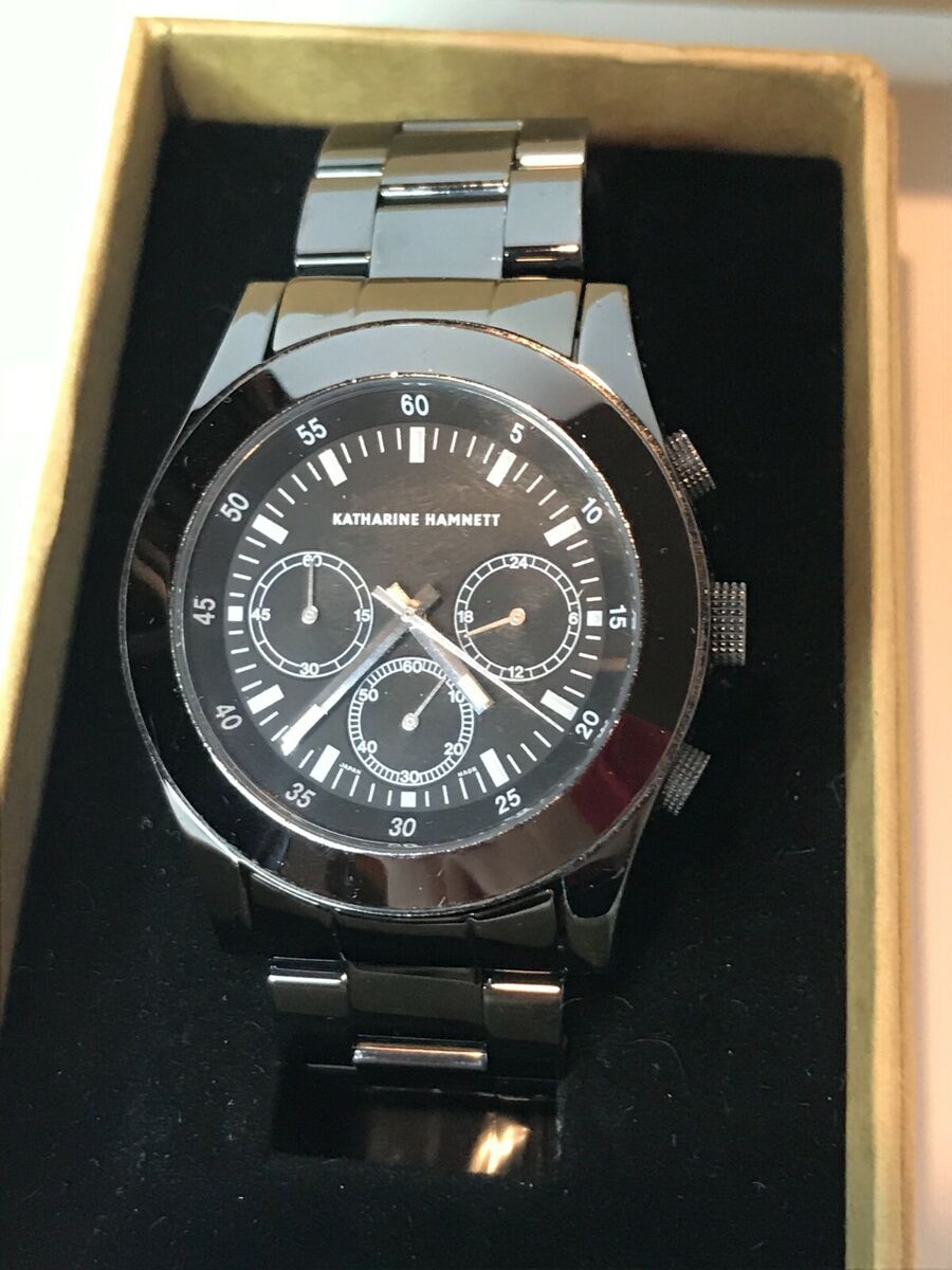 Katharine Hamnett London Chronograph Black Watch KH-2325 Katharine Hamnett London Chronograph Black Watch KH-2325