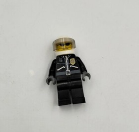 LEGO 7235 City Police Motorcycle Green Polizei Stickers 2005 Retired Complete #2