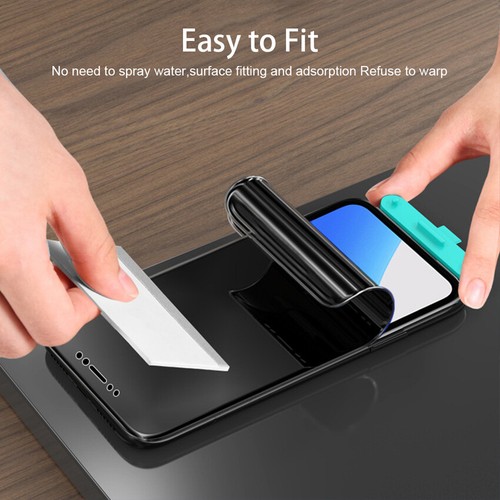 For iPhone 15 14 13 12 11 Pro Max Anti Peeping Spy Hydrogel Screen Protector - Picture 12 of 12