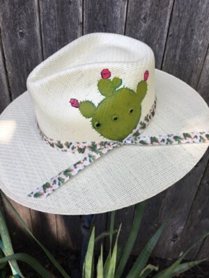 CACTUS Cowboy HAT 7 1/8 -Fedora Western 