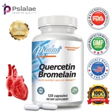 Quercetin Bromelain Capsules 750mg - Joint, Cardiovascular & Respiratory Health