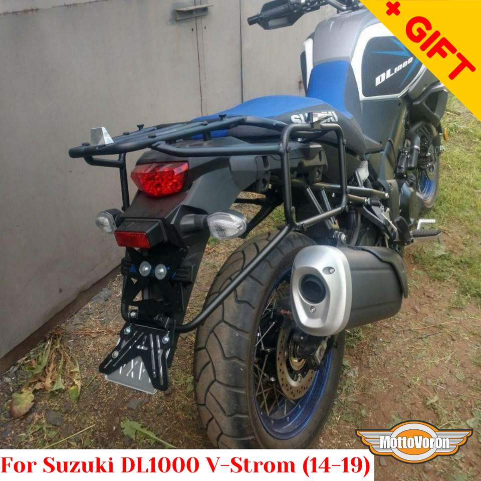 For Suzuki DL1000 VStrom rack luggage system Vstrom 1000 XT pannier