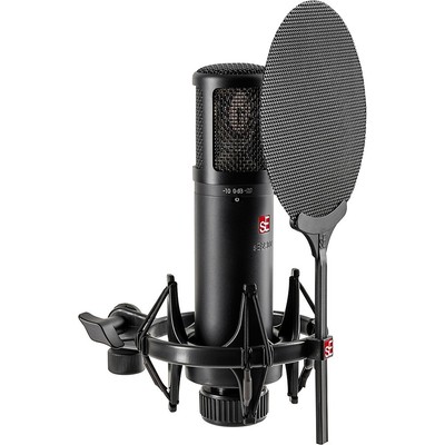 sE Electronics sE2300 microphone w shock mount, pop filter and thread adapter