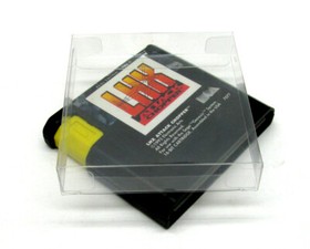 10x SEGA GENESIS OVERSIZED CARTRIDGE - CLEAR PROTECTIVE BOX SLEEVE CASE 