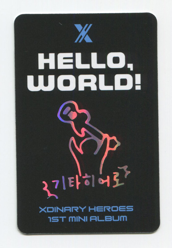 XDINARY HEROES [HELLO, WORLD] SOUNDWAVE POB EXCLUSIVE OFFICIAL