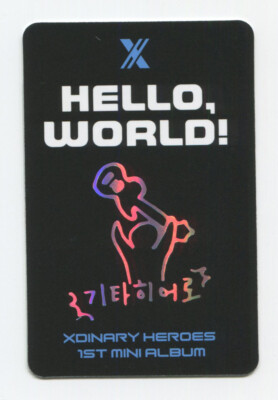 Xdinary Heroes HELLO,WORLD！MD O.de XDINARY HEROES HELLO, WORLD! 1st Mini Album ( TUTORIAL