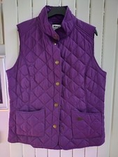 Chaleco Togi para mujer talla 14.  Púrpura.