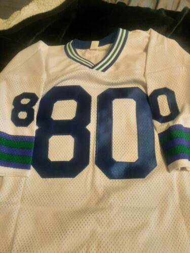 STEVE LARGENT SIGNED JERSEY (STITCHED)(SIZE 52) - Picture 4 of 7