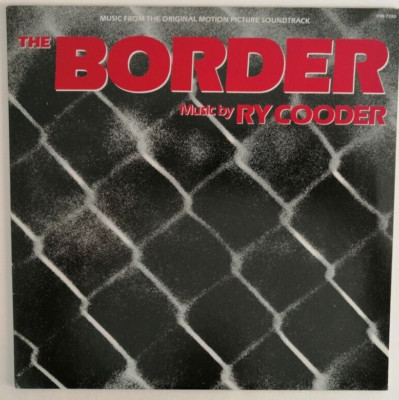 Ry Cooder - The Border Soundtrack - Japan Vinyl with Insert - VIM-7280